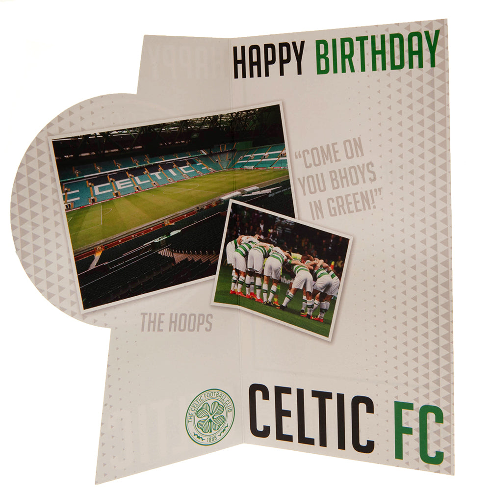 Official Celtic FC Crest Birthday Card