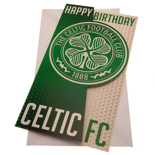 Official Celtic FC Crest Birthday Card