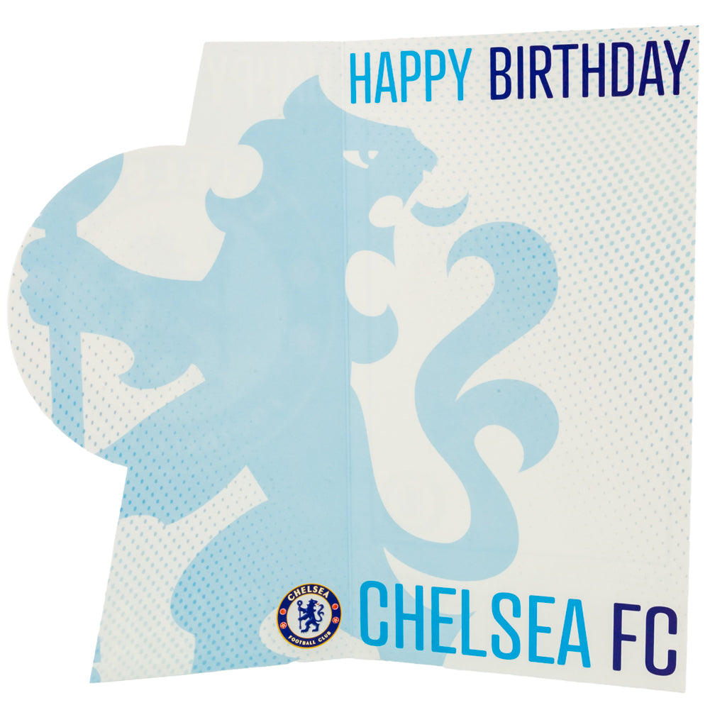 Official Chelsea FC Crest Birthday Card