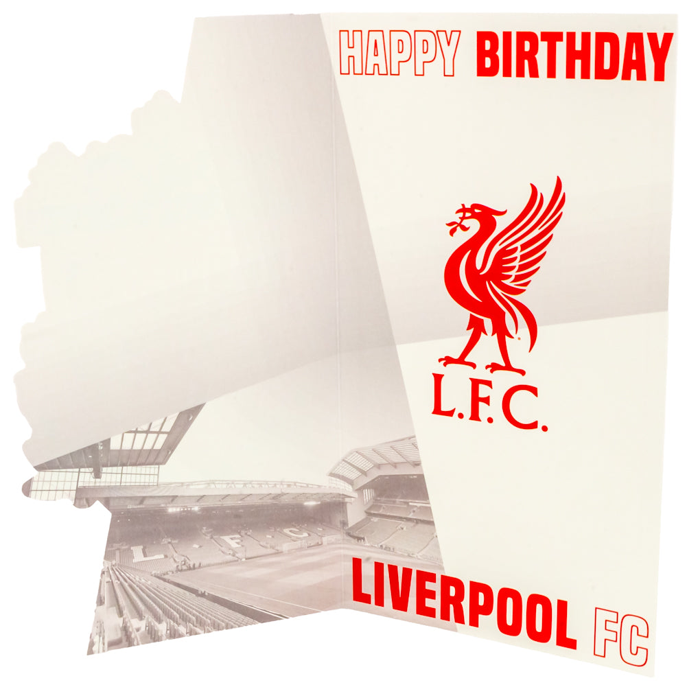 Official Liverpool FC Crest Birthday Card