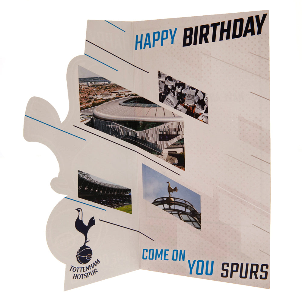 Official Tottenham Hotspur FC Crest Birthday Card