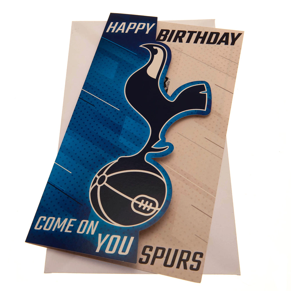 Official Tottenham Hotspur FC Crest Birthday Card