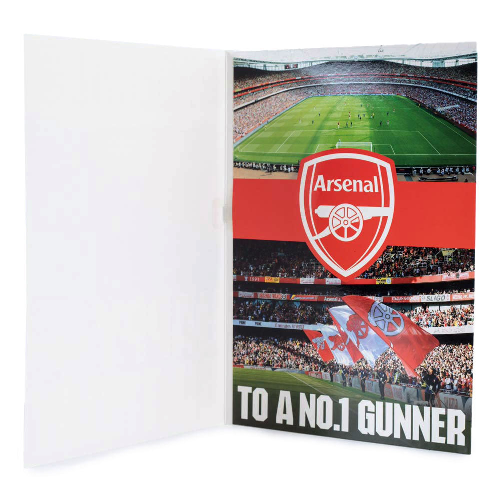 Official Arsenal FC Musical Birthday Card