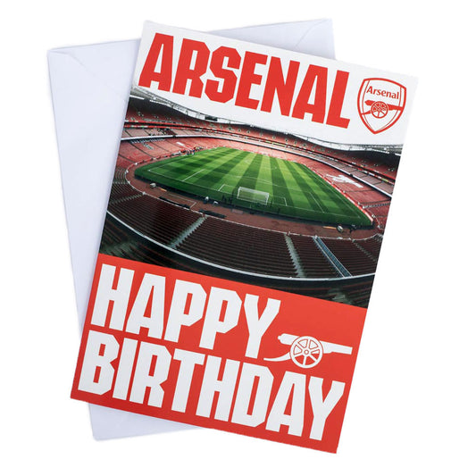 Official Arsenal FC Musical Birthday Card