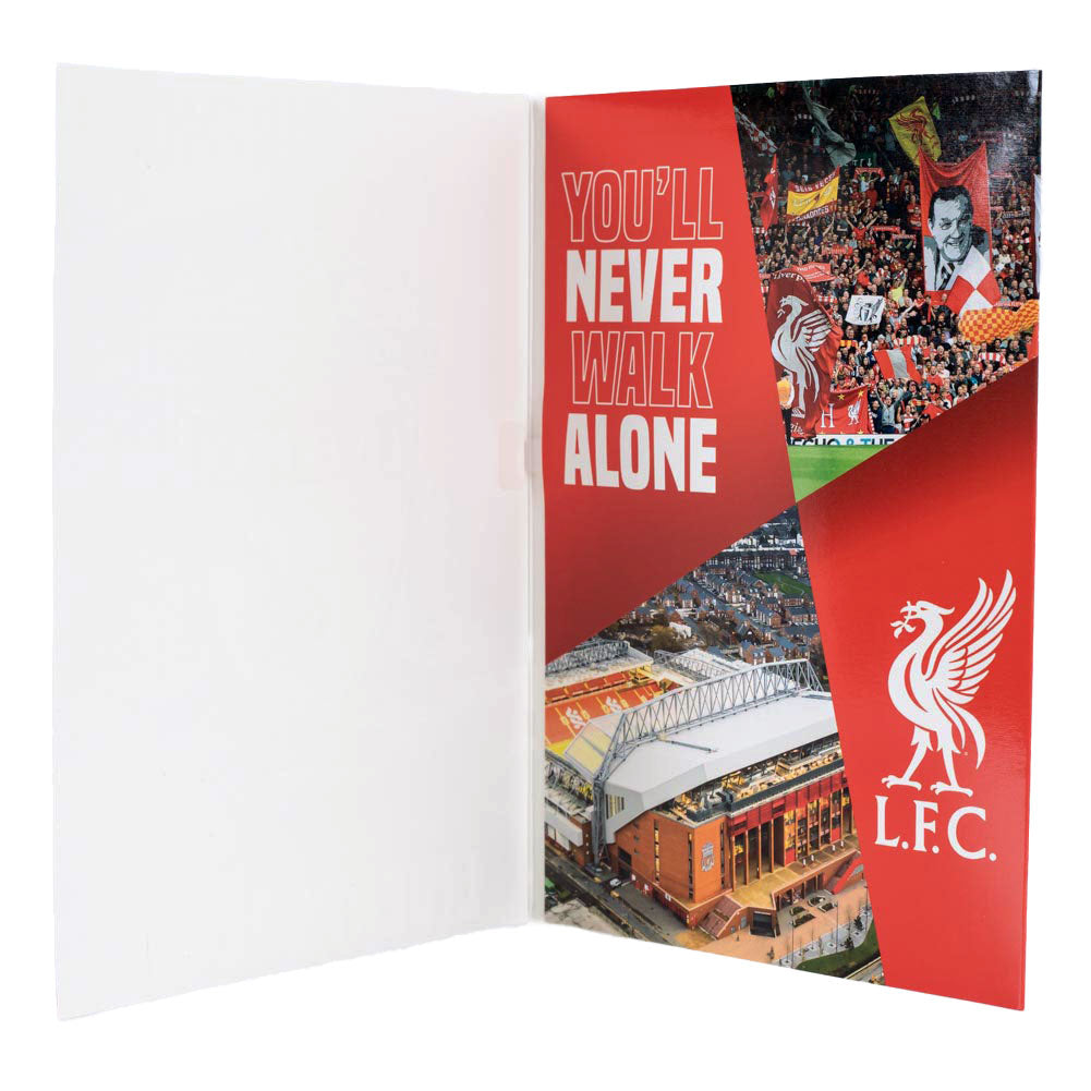 Official Liverpool FC Musical Birthday Card