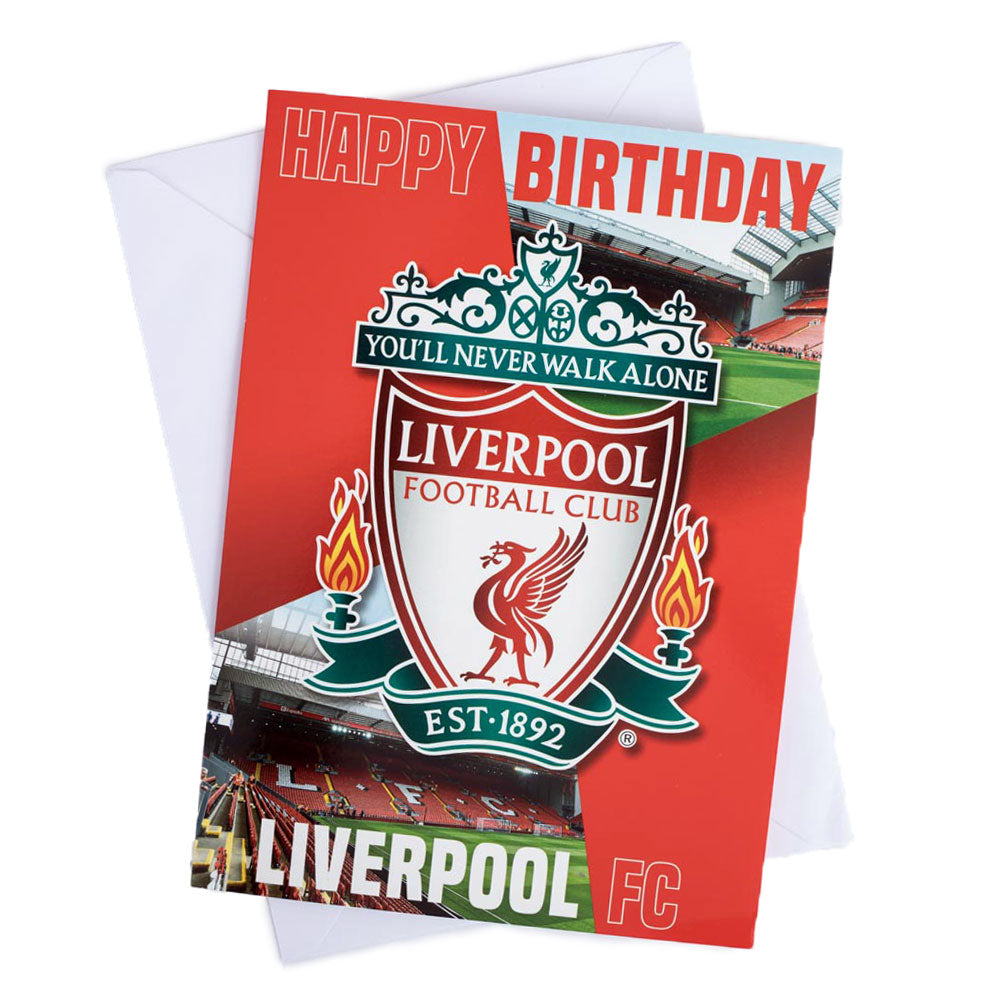 Official Liverpool FC Musical Birthday Card