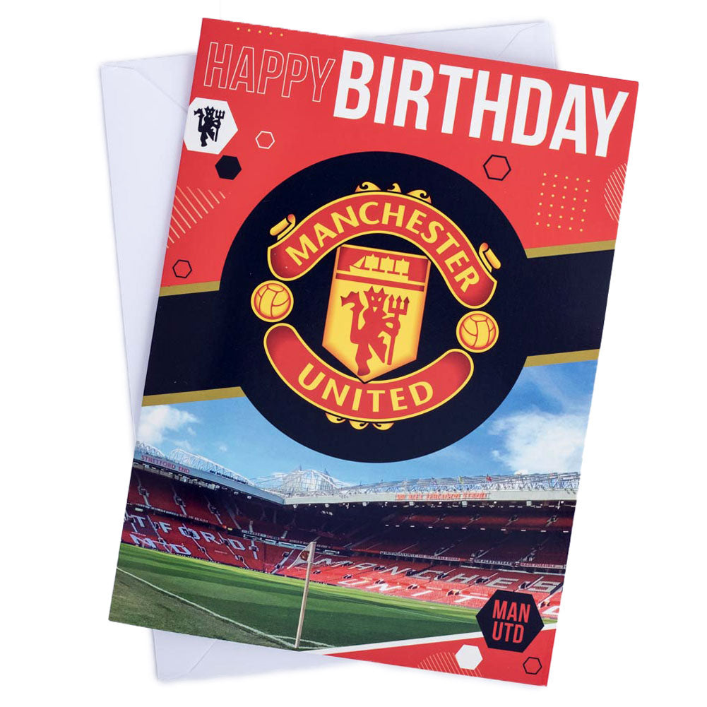 Official Manchester United FC Musical Birthday Card