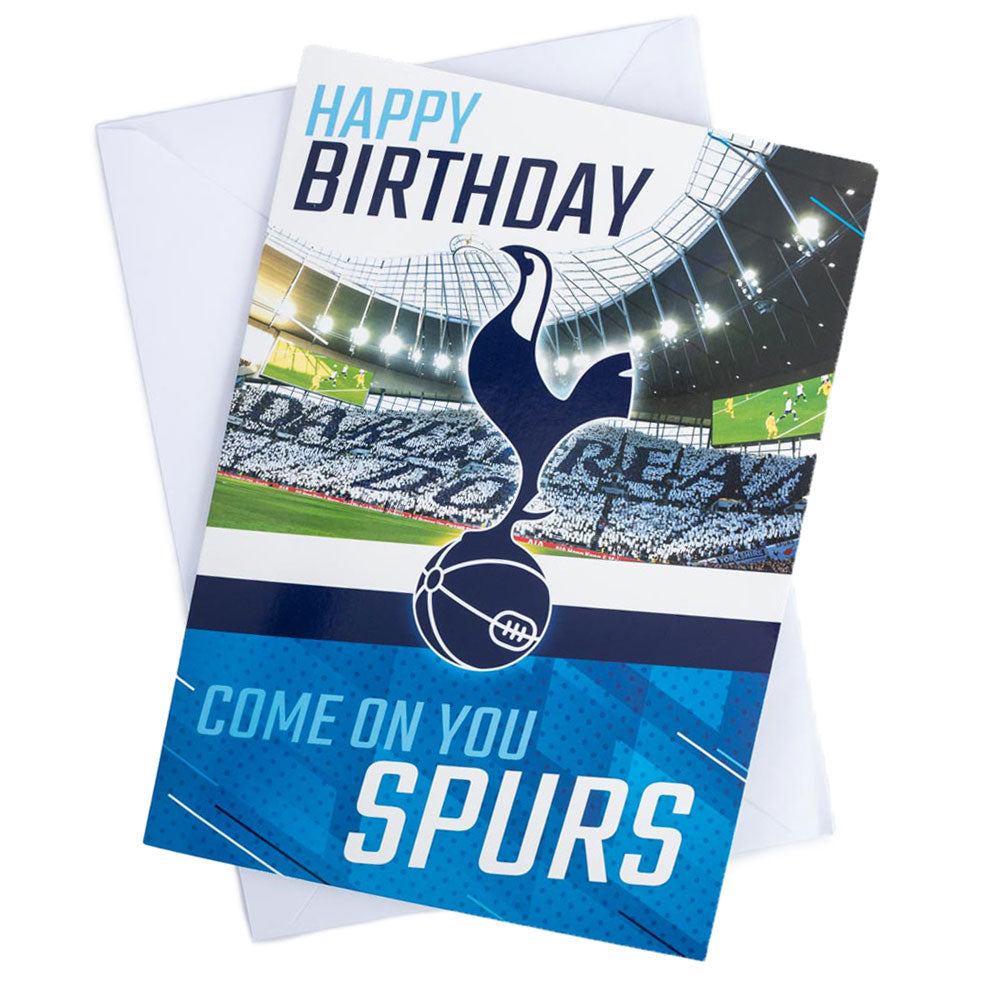 Official Tottenham Hotspur FC Musical Birthday Card