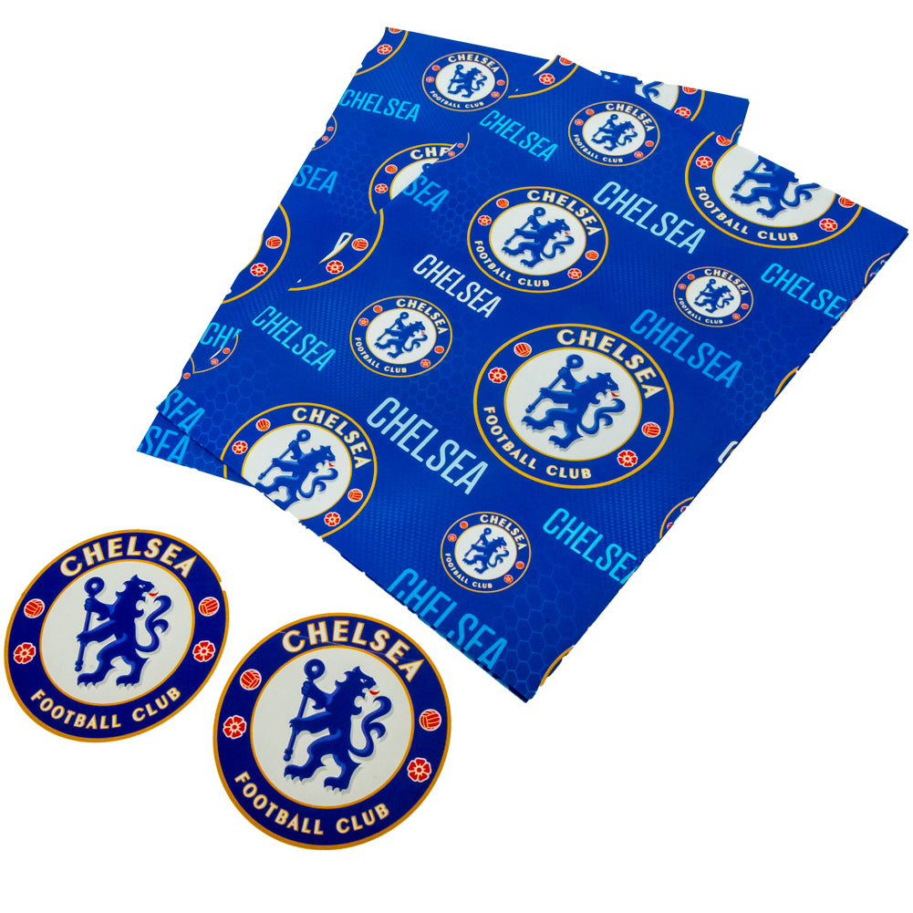 Official Chelsea FC Text Gift Wrap