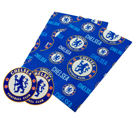 Official Chelsea FC Text Gift Wrap