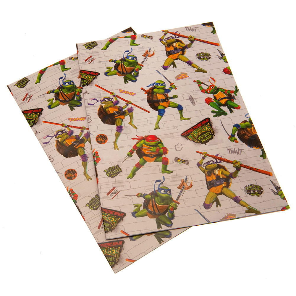 Official Teenage Mutant Ninja Turtles Gift Wrap