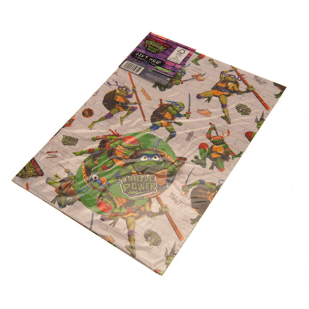 Official Teenage Mutant Ninja Turtles Gift Wrap