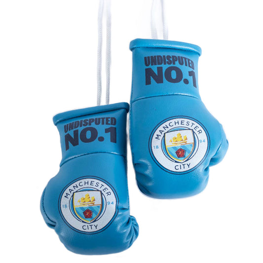 Official Manchester City FC Mini Boxing Gloves