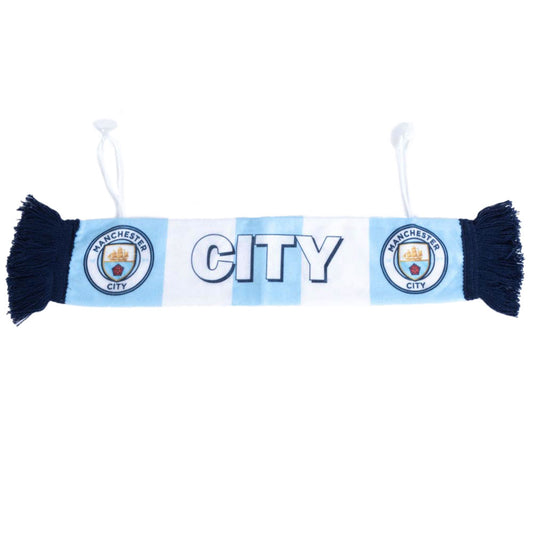 Official Manchester City FC Mini Car Bar Scarf