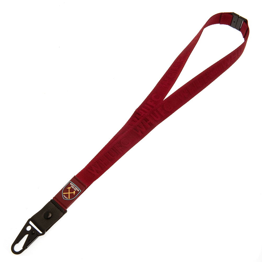 Official West Ham United FC Deluxe Lanyard