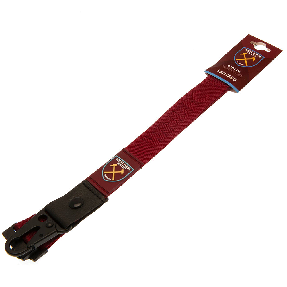 Official West Ham United FC Deluxe Lanyard