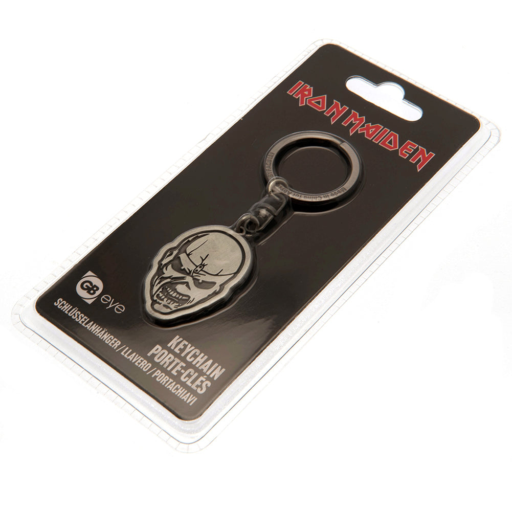 Official Iron Maiden Metal Keyring