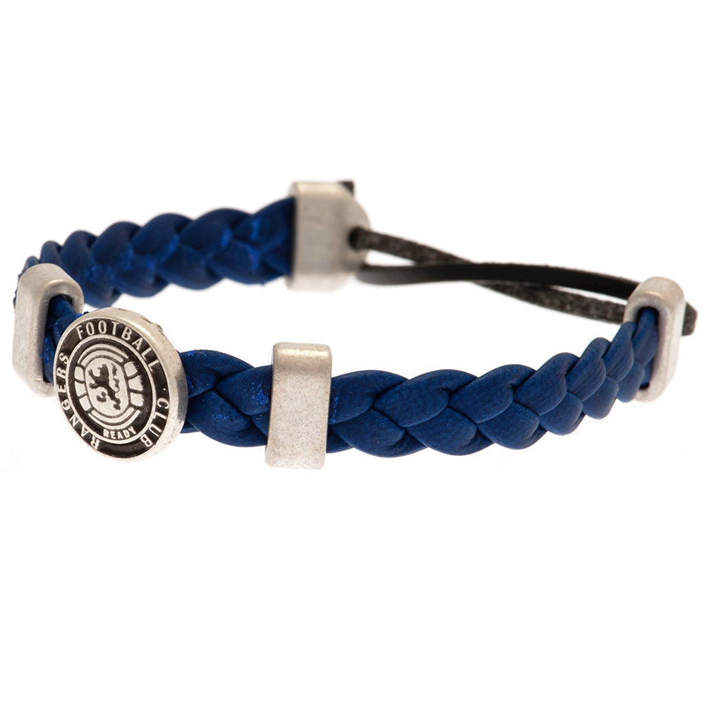 Official Rangers FC PU Slider Bracelet