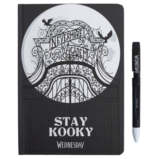 Official Wednesday Notebook & Pen Set