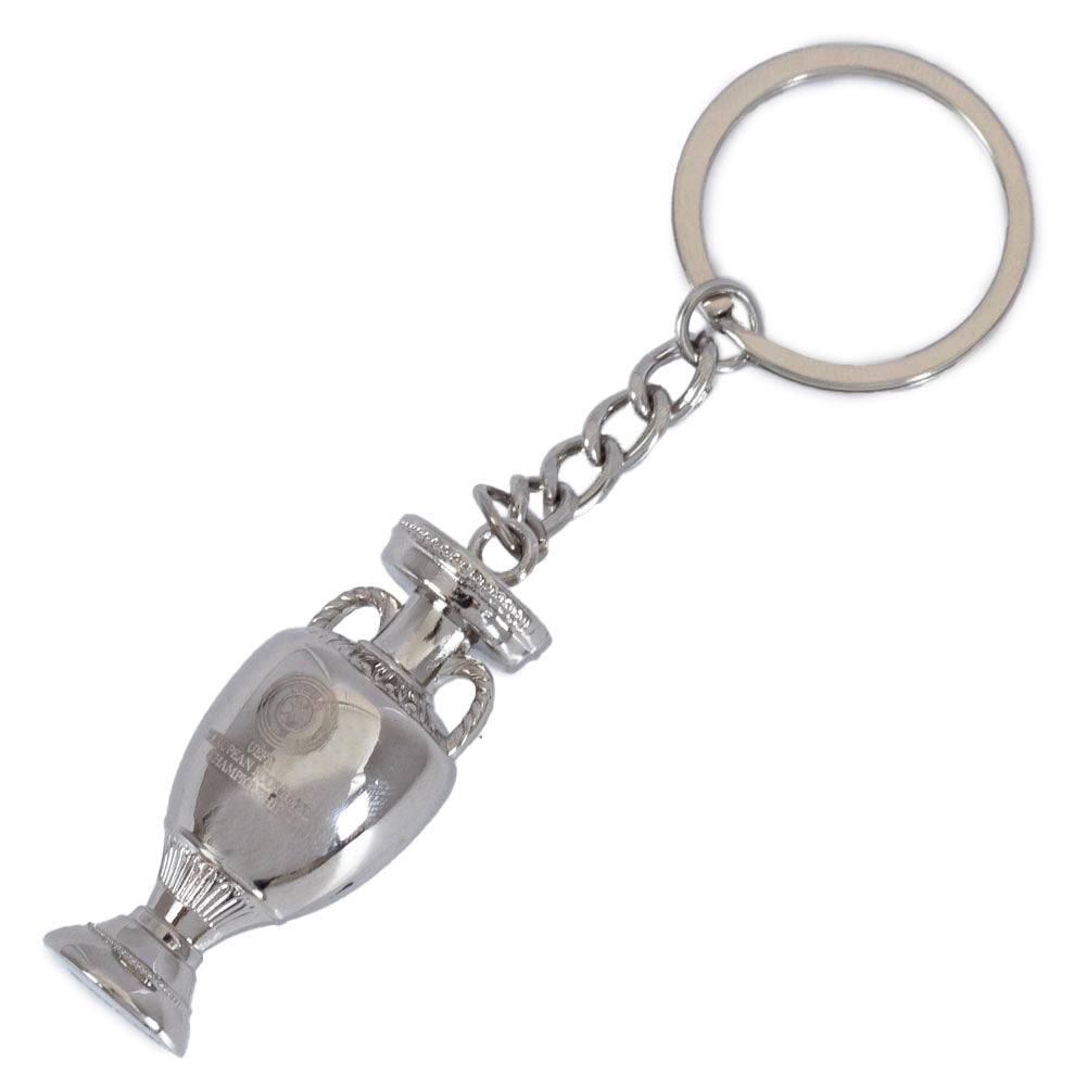 Official UEFA Euro 2024 3D Trophy Keyring