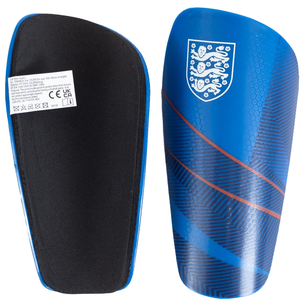 Official England FA Fuse Shin Pads Kids