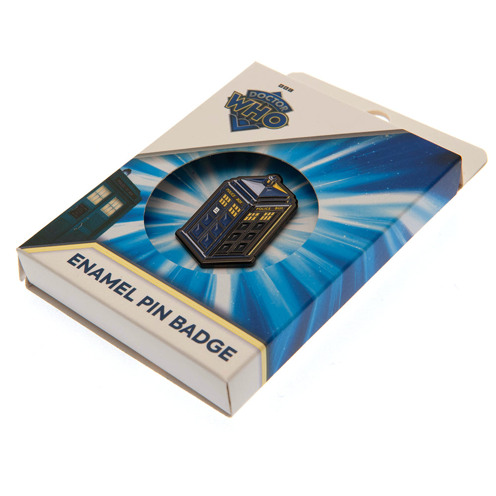 Official Doctor Who Tardis Pin Badge