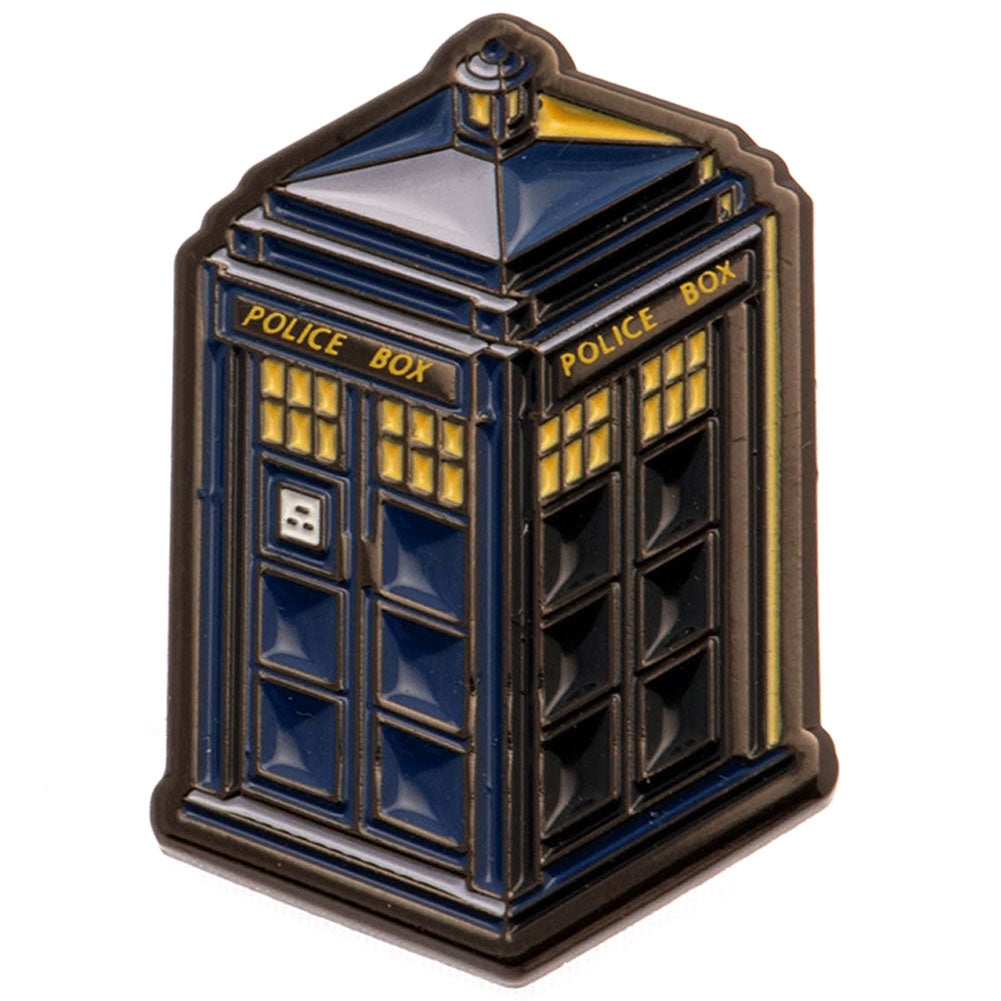 Official Doctor Who Badge Tardis