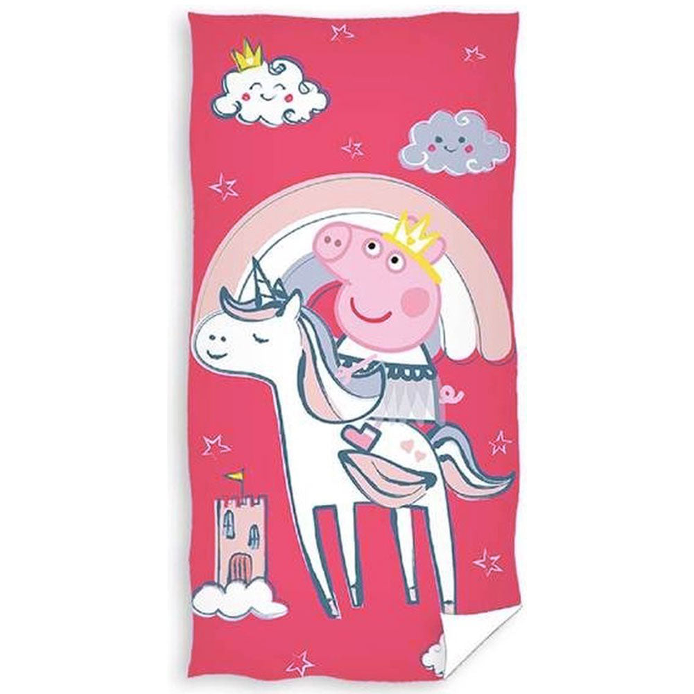 Official Peppa Pig Towel Unicorn