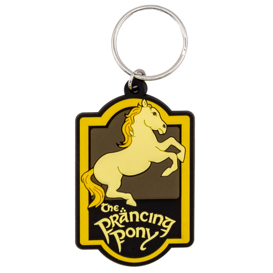 Official The Lord Of The Rings PVC Keyring Prancing Pony