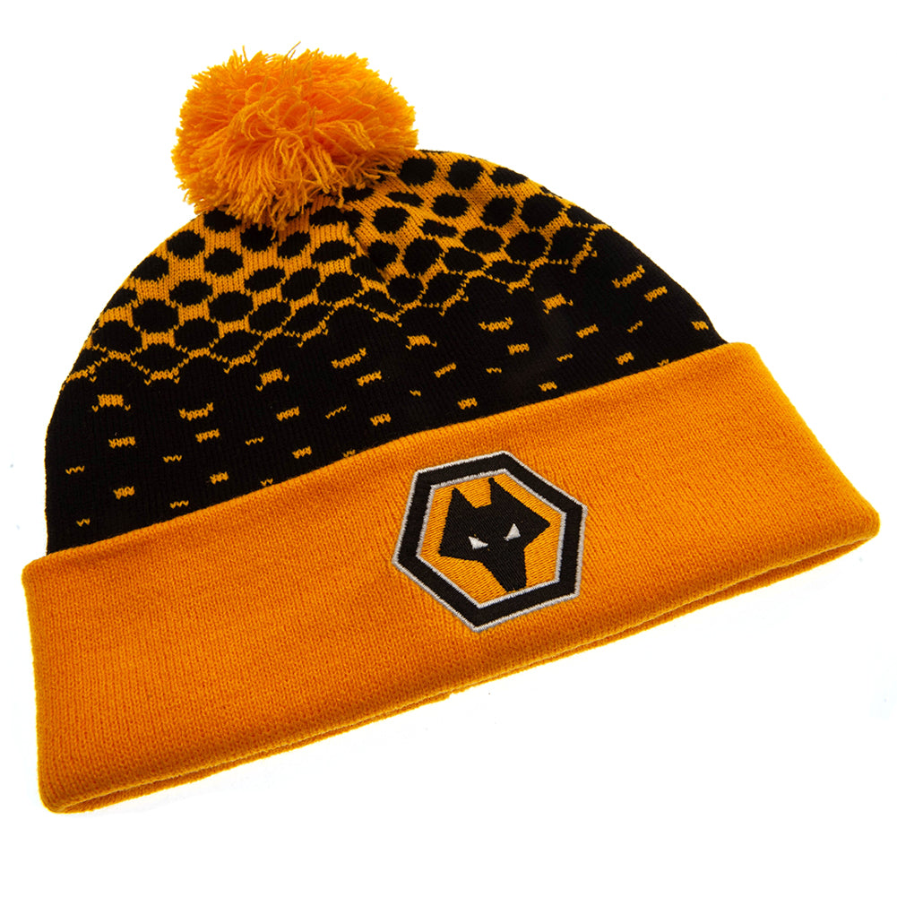 Official Wolverhampton Wanderers FC Fade Ski Hat