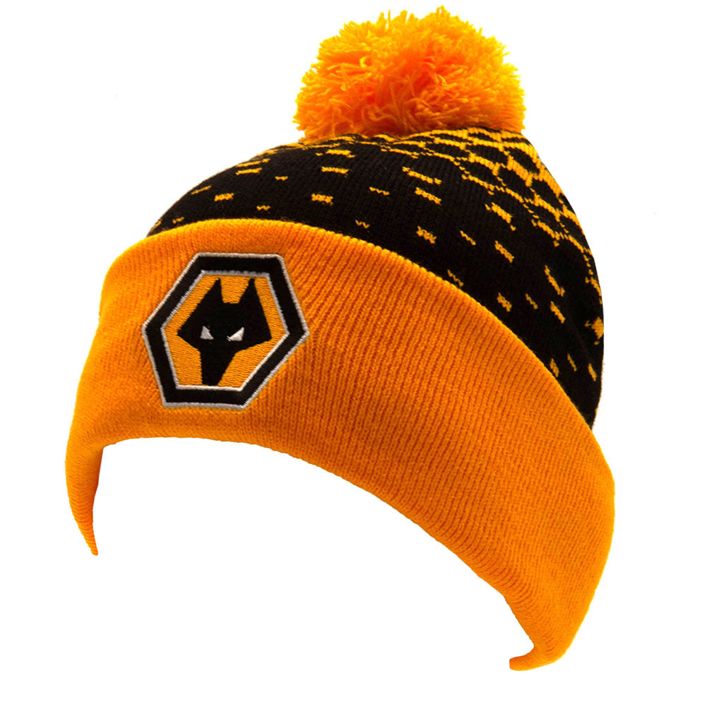 Official Wolverhampton Wanderers FC Fade Ski Hat