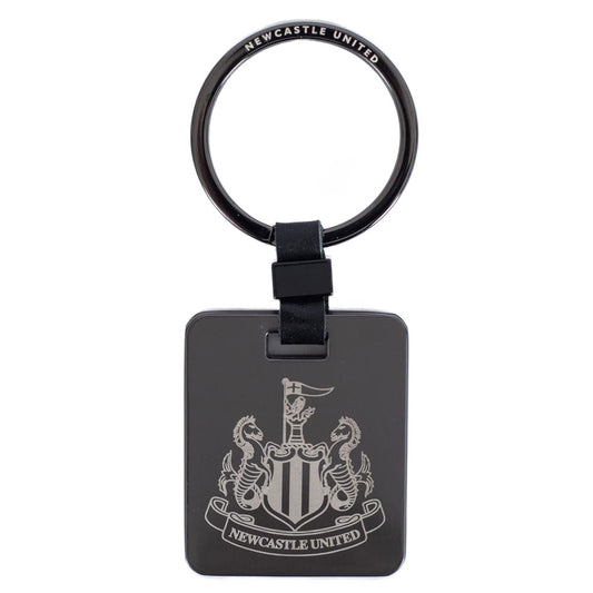 Official Newcastle United FC Galvanised Keyring