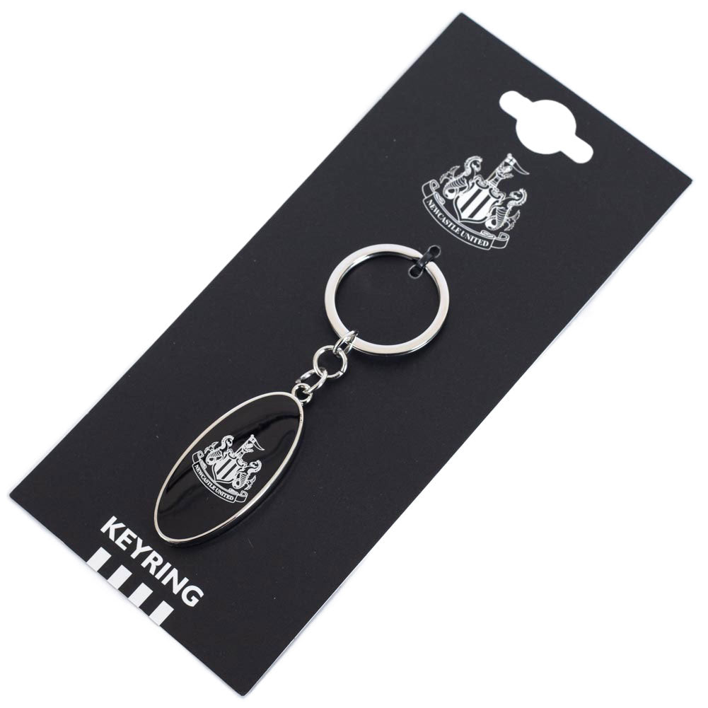 Official Newcastle United FC Ultimate Oval Keyring