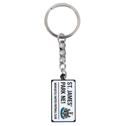 Official Newcastle United FC Street Sign Keyring