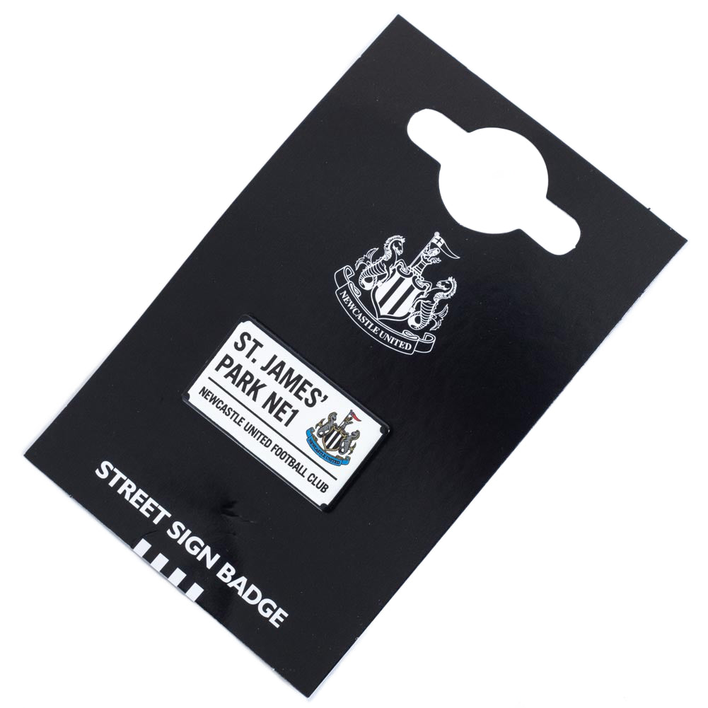 Official Newcastle United FC Street Sign Badge