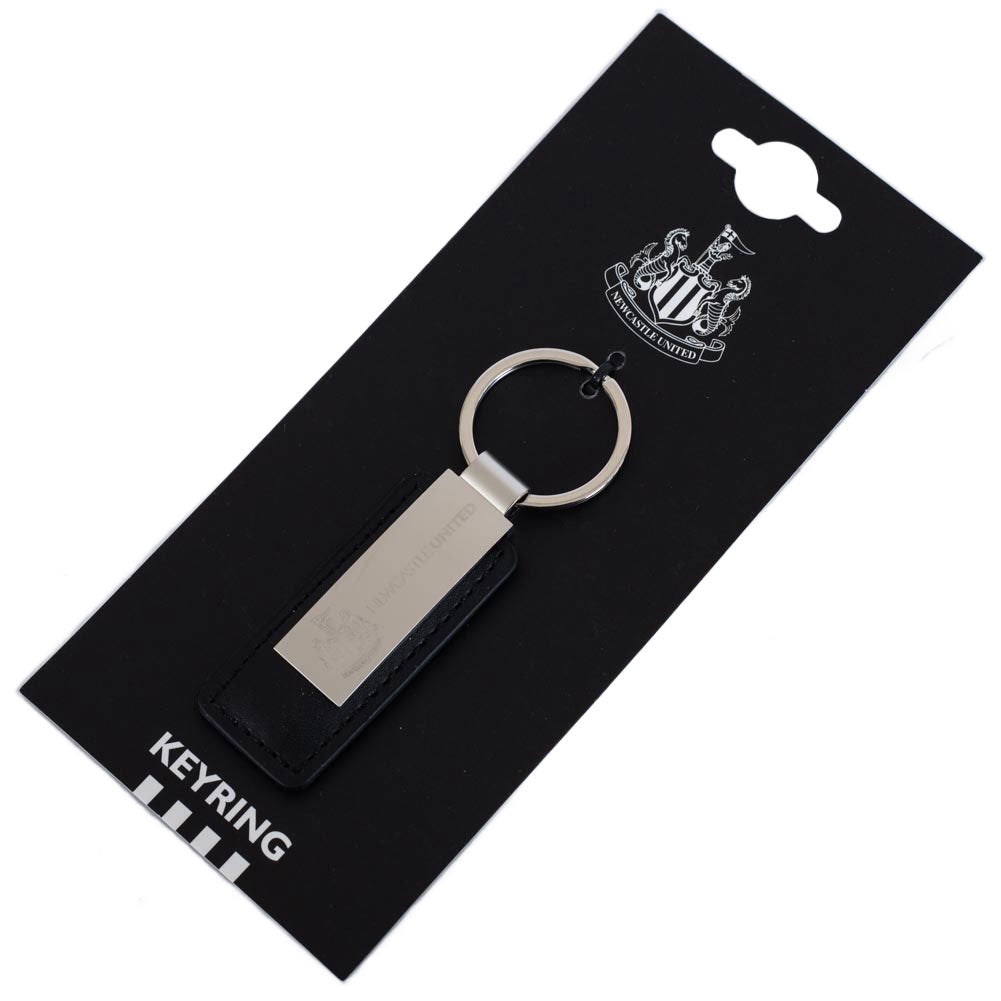 Official Newcastle United FC Leather Key Fob