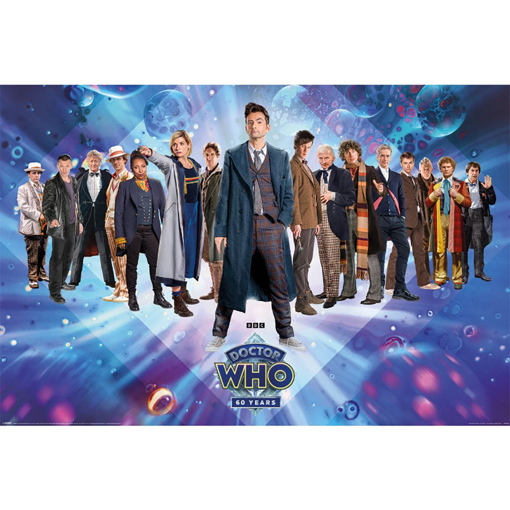 Official Doctor Who Poster 60th Anniversary 263