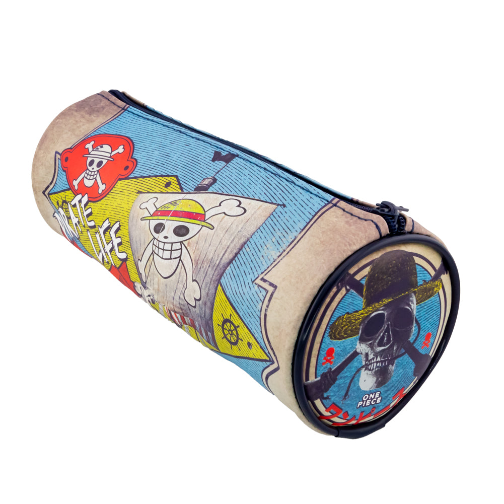 Official One Piece: Live Action Barrel Pencil Case