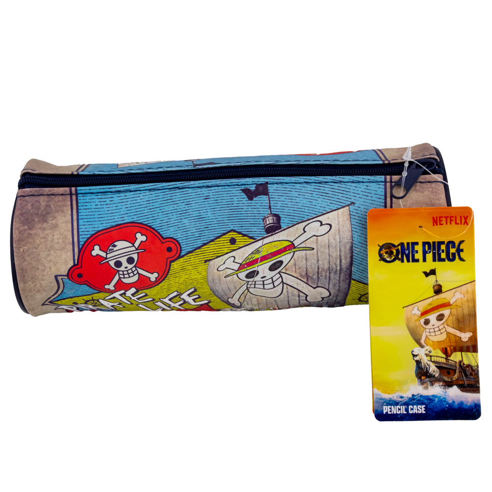 Official One Piece: Live Action Barrel Pencil Case