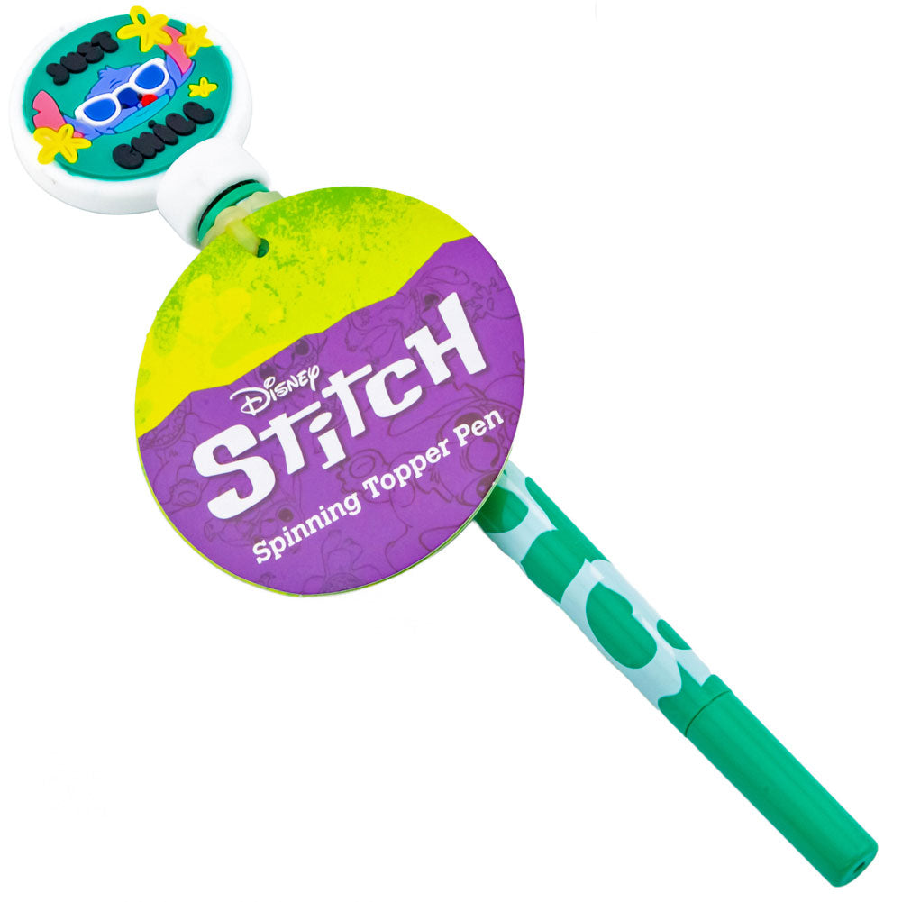 Official Lilo & Stitch Pen & Spinning Stitch Topper