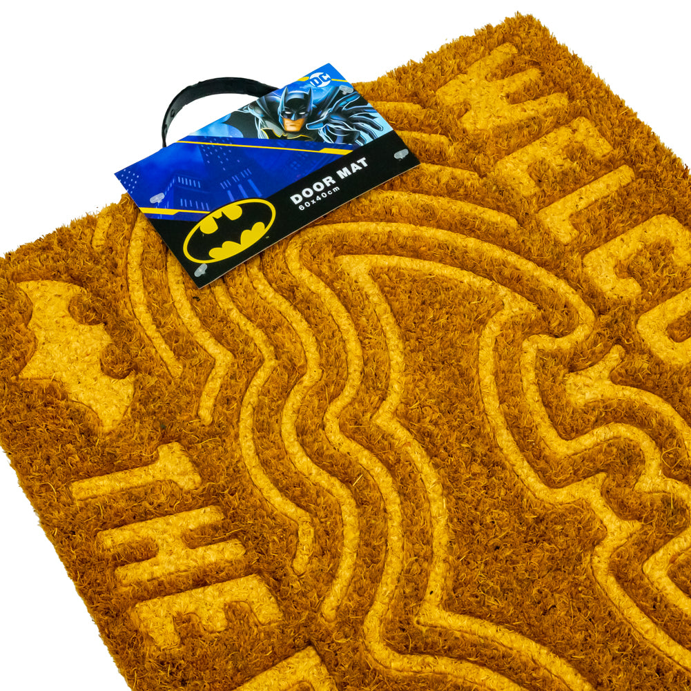 Official Batman Embossed Doormat