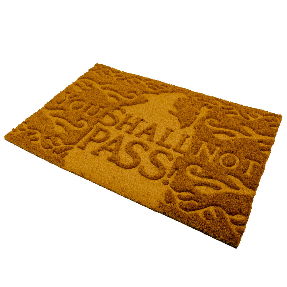 Official The Lord Of The Rings Embossed Doormat