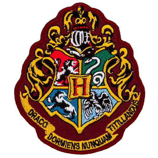 Official Harry Potter Iron-On Patch Hogwarts Crest