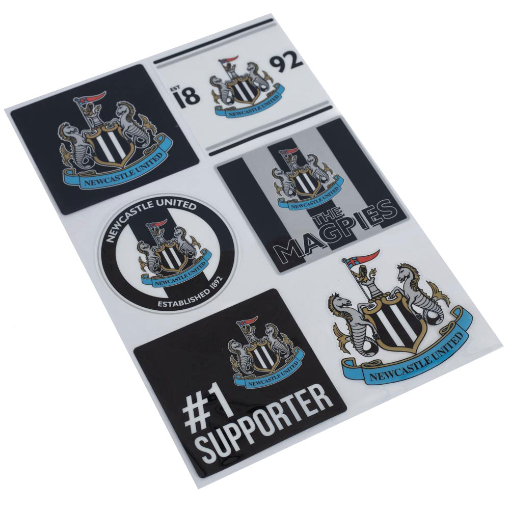 Official Newcastle United FC Car Decal Set