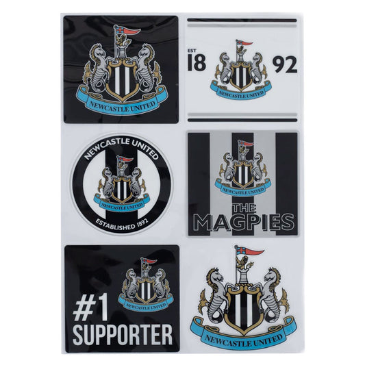 Official Newcastle United FC Car Decal Set