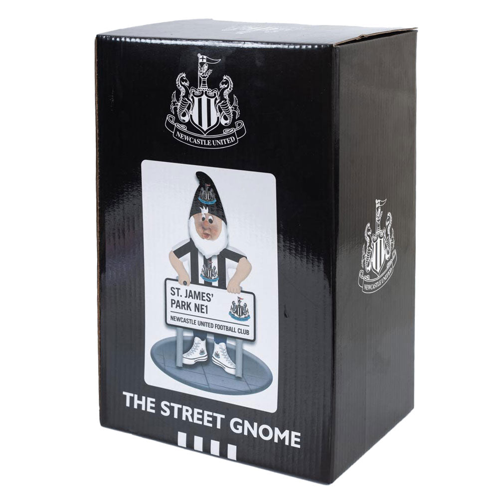 Official Newcastle United FC Street Sign Gnome