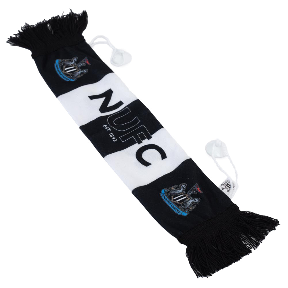 Official Newcastle United FC Mini Car Bar Scarf