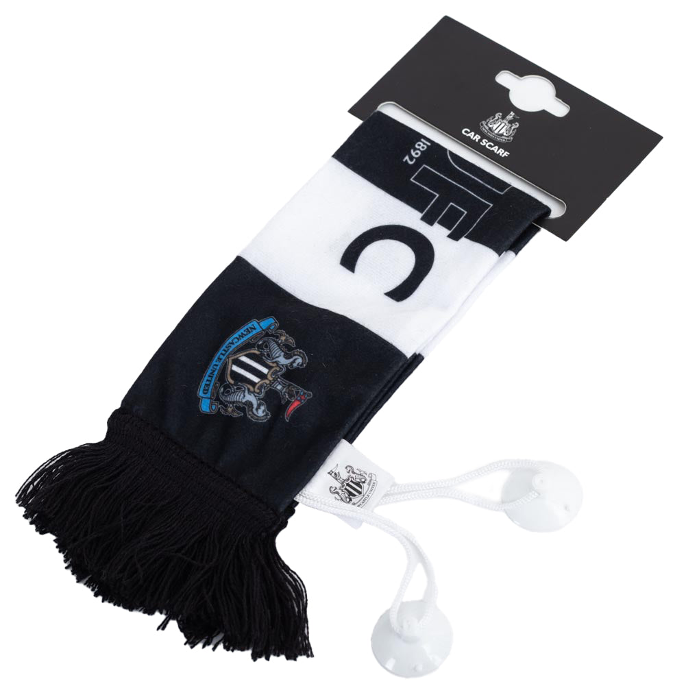 Official Newcastle United FC Mini Car Bar Scarf