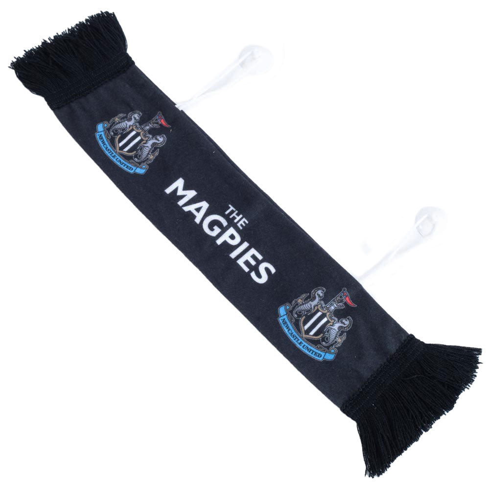 Official Newcastle United FC Magpies Mini Car Scarf