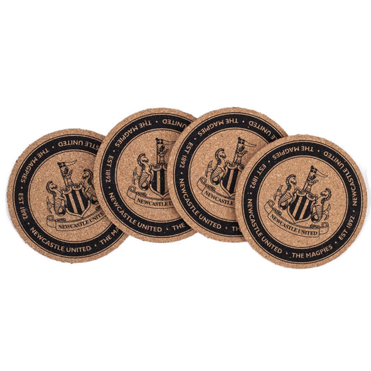 Official Newcastle United FC 4pk Coaster Set